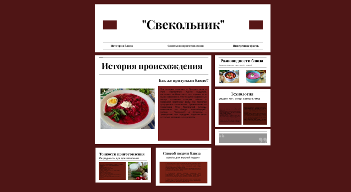 История и происхождение свекольника